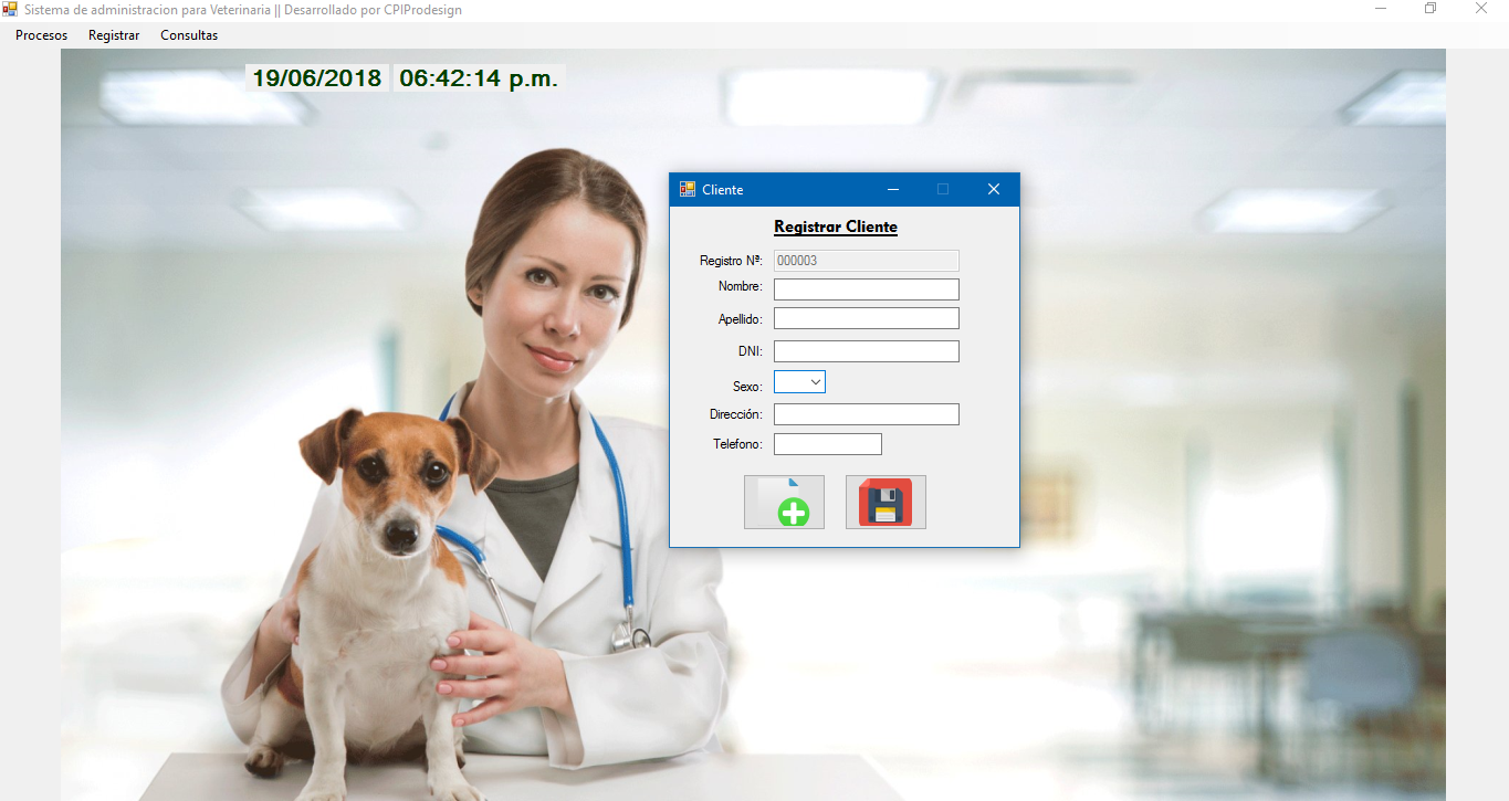 Sistema de veterinaria